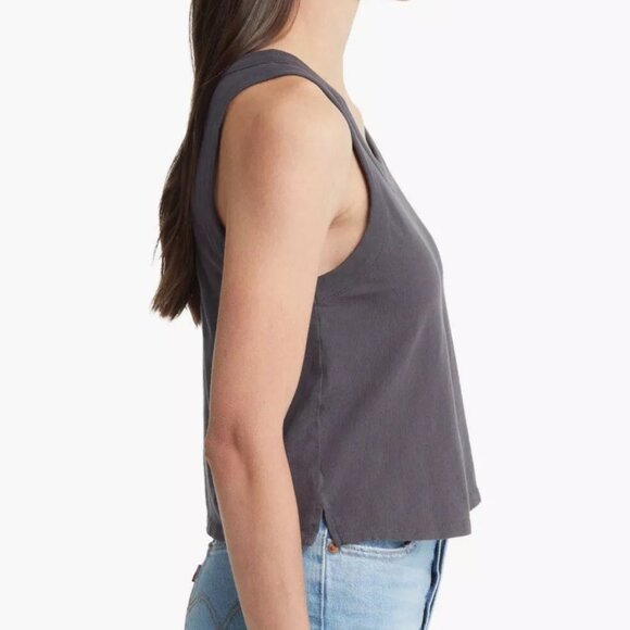 MADEWELL T-shirt Tank Top Gray Size XS - Picture 3 of 6